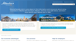 Desktop Screenshot of albertacanada.com